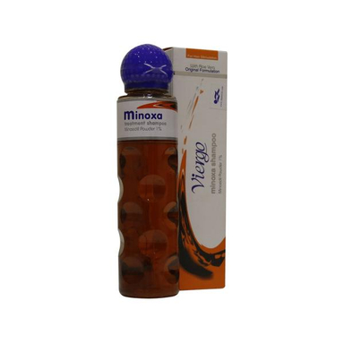 شامپو ضد ریزش مو ویرگو (Viergo) مدل Minoxa حجم 220 میلی لیتر