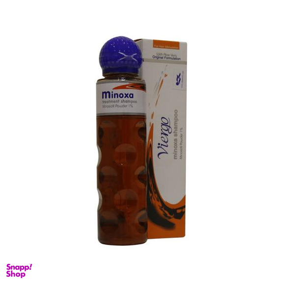 شامپو ضد ریزش مو ویرگو (Viergo) مدل Minoxa حجم 220 میلی لیتر