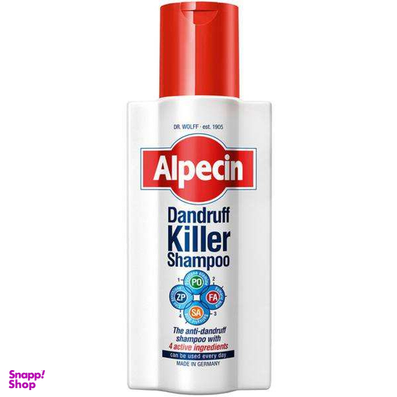 شامپو مو آلپسین (Alpecin) مدل کیلر حجم 250 میلی لیتر