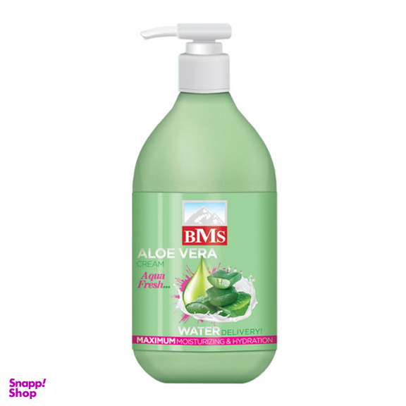 کرم مرطوب کننده بی ام اس مدل ALOEVERA حجم 300 میلی لیتر