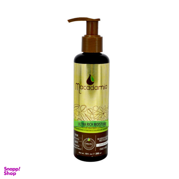 کرم مو ماکادامیا مدل Ultra Rich Moisture حجم 200 میلی لیتر