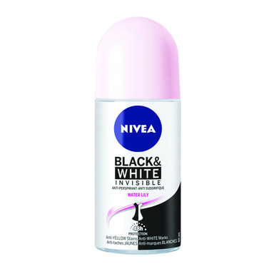 رول ضد تعریق زنانه نیوآ (Nivea) مدل بلک اند وایت حجم 50 میلی لیتر