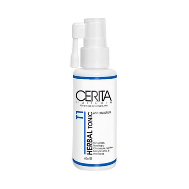 تونیک تقویت کننده مو سریتا (Cerita) (Cerita) مدل Herbal حجم 60 میلی لیتر