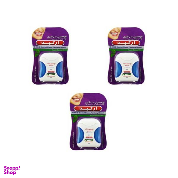 نخ دندان ارکید (Orchid) مدل 02909 بسته 3 عددی