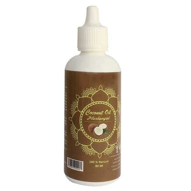 روغن تقویت مو ریش و سبیل مرهم یاب (Marhamyab) (Marhamyab) مدل نارگیل حجم 80 میلی لیتر