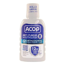 دهان شویه آکوپ (Acop) مدل ارتودنسی حجم 300 میلی لیتر