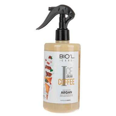 لوسیون مو بیول (Biol) مدل بستنی قهوه حجم 400 میلی لیتر