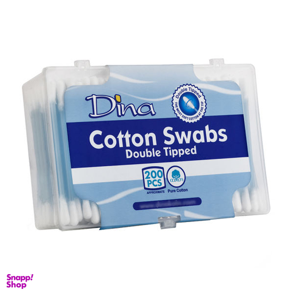 کوش پاک کن دینا (Dina) مدل M200 بسته 200 عددی