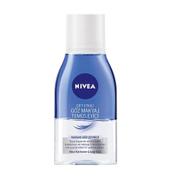محلول پاک کننده آرایش چشم نیوآ (Nivea) مدل Double حجم 125 میلی لیتر