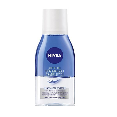 محلول پاک کننده آرایش چشم نیوآ (Nivea) مدل Double حجم 125 میلی لیتر