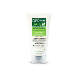 ژل شستشو صورت درماسیف (Dermasafe) مدل Acne-Derm حجم 150 میلی لیتر