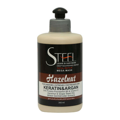 ماسک مو استیل (Steel) مدل Hzt-01 حجم 300 میلی لیتر