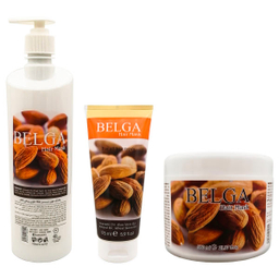 ماسک مو بلگا (Belga) مدل Almond مجموعه 3 عددی