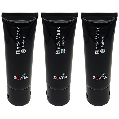 ماسک صورت سودا مدل BS حجم 75 میلی لیتر مجموعه 3 عددی