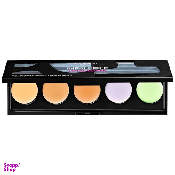 پالت کانسیلر لورآل (L'Oreal) سری Infallible مدل Total Cover