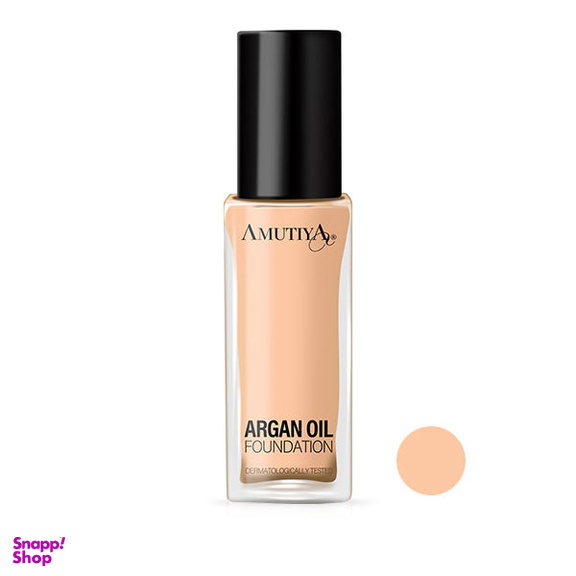 کرم پودر آموتیا (Amutya) مدل روغن آرگان شماره t10 حجم 30 میلی لیتر