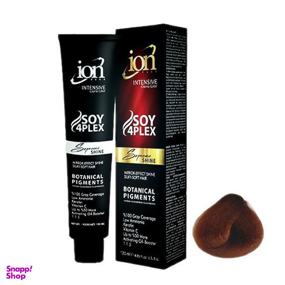 رنگ مو آیون (Ion) شماره 7.4حجم 120 میلی‌لیتر رنگ بلوند مسی متوسط