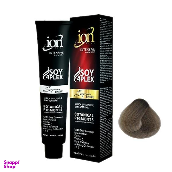 رنگ مو آیون (Ion) شماره 8.1 حجم 120 میلی‌لیتر رنگ بلوند دودی