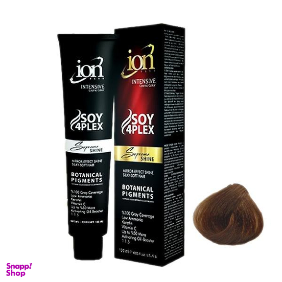 رنگ مو آیون (Ion) شماره 5.3 حجم 120 میلی‌لیتر رنگ قهوه ای طلایی روشن
