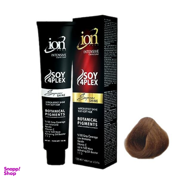 رنگ مو آیون (Ion) شماره 7.73 حجم 120 میلی‌لیتر رنگ بلوند تنباکویی متوسط