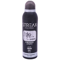 اسپری بدن مردانه استریکس (Streax) مدل Creed Aventus حجم 200 میلی لیتر