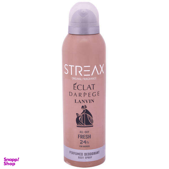 اسپری بدن زنانه استریکس (Streax) مدل Eclat Darpege Lanvin حجم 200 میلی لیتر