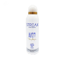 اسپری بدن زنانه استریکس (Streax) مدل Alien حجم 200 میلی لیتر