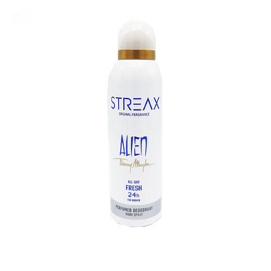 اسپری بدن زنانه استریکس (Streax) مدل Alien حجم 200 میلی لیتر
