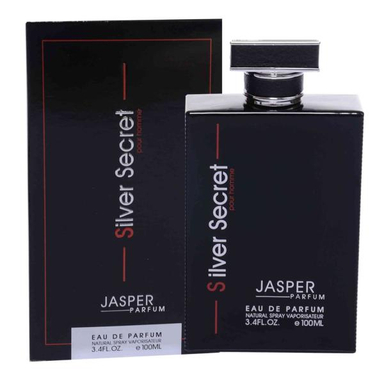 ادو پرفیوم مردانه جاسپر پرفیوم (Jasper Parfum) مدل Silver Secret حجم 100 میلی‌لیتر