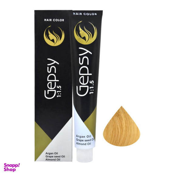 رنگ مو جیپسی (Gepsy) شماره 8.32 حجم 100 میلی‌لیتر رنگ بلوند عسلی روشن