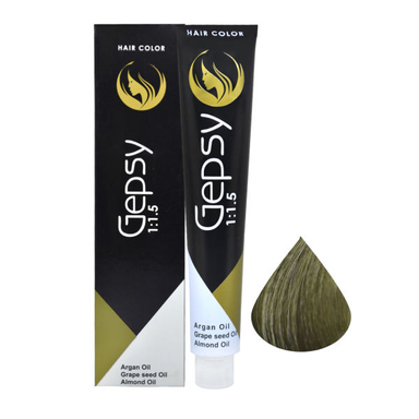 رنگ مو جیپسی (Gepsy) شماره 8.2 حجم 100 میلی‌لیتر رنگ زیتونی روشن