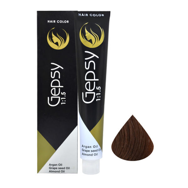 رنگ مو جیپسی (Gepsy) شماره 6.78 حجم 100 میلی‌لیتر رنگ کاپوچینو تیره