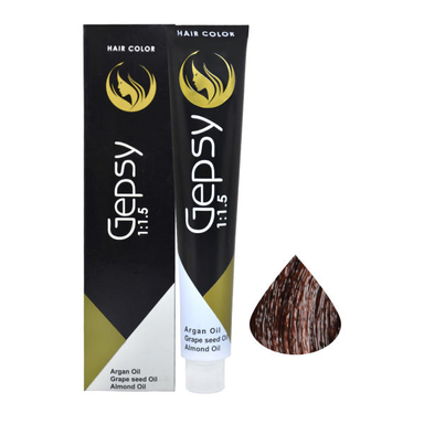 رنگ مو جیپسی (Gepsy) شماره 5.04 حجم 100 میلی‌لیتر رنگ بلوطی