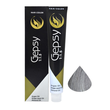 رنگ مو جیپسی (Gepsy) شماره Gs9 حجم 100 میلی‌لیتر رنگ نقره ای