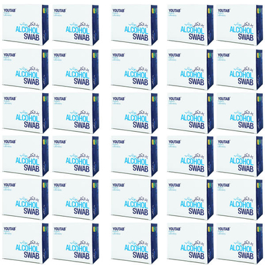 پد الکلی یوتاب (Youtab) مدل Antiseptic 30 مجموعه 30 عددی