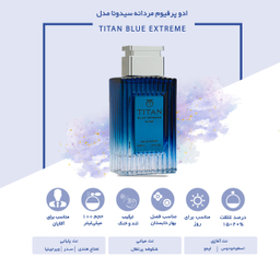 ادوپرفیوم مردانه سیدونا (Sidona) مدل TITAN Blue EXTREME