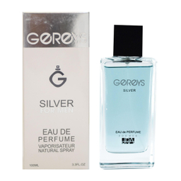 ادوپرفیوم مردانه گریس (Gereys) مدل SILVER FOR MEN