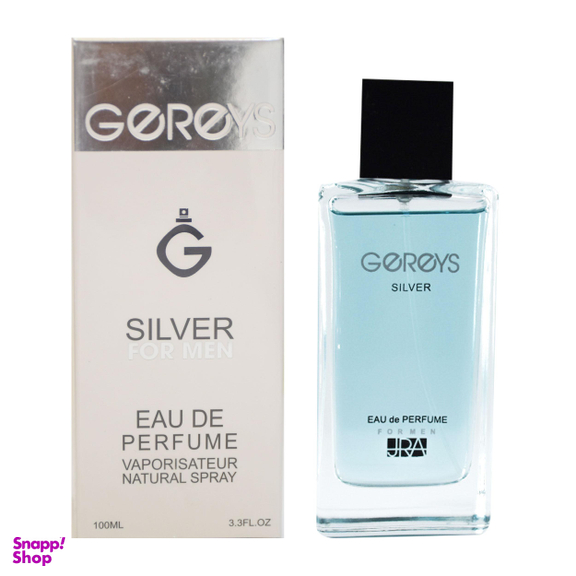ادوپرفیوم مردانه گریس (Gereys) مدل SILVER FOR MEN