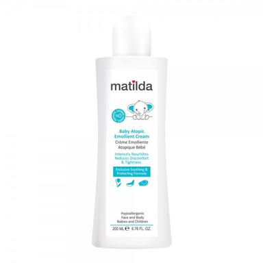 کرم مرطوب کننده کودک ماتیلدا (Matilda) مدل Atopic حجم 200 میلی لیتر