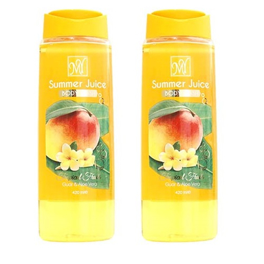 پک دو عددی شامپو بدن مای (MY) مدل Summer Juice حجم 420 میلی لیتر