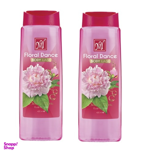 شامپو بدن مای (MY) مدل Floral Dance حجم 420 میلی لیتر مجموعه 2 عددی