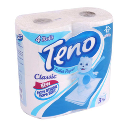 دستمال توالت تنو مدل Classic بسته 4 عددی