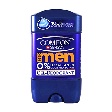 ژل دیودورانت مردانه بالا کامان (Comeon) ضدحساسیت با خاصیت رطوبت دهندگی حجم 75 میلی لیتر