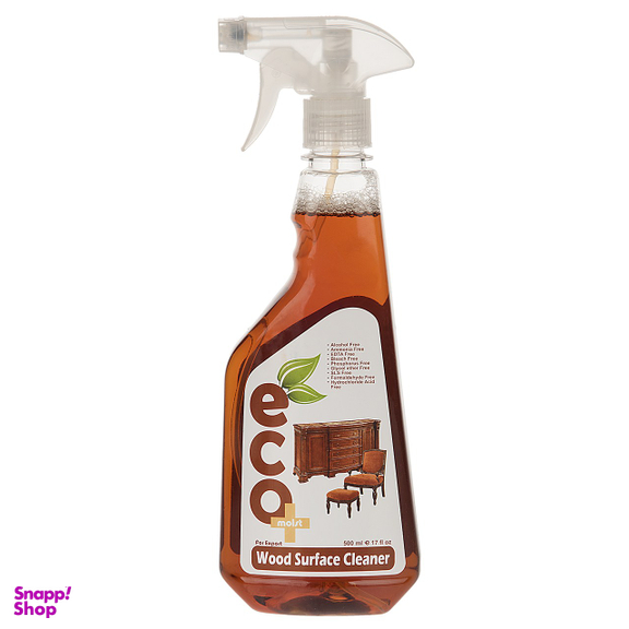اسپری چند منظوره ایکو مویست (Eco Moist) مدل Wood Surface Cleaner حجم 500 میلی لیتر