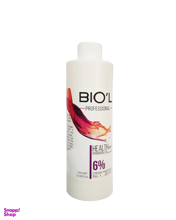 اکسیدان بیول (Biol) 6 درصد مدل Professional حجم 150 میلی لیتر
