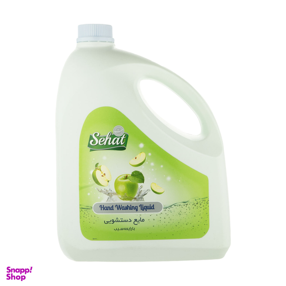 مایع دستشویی صدفی صحت (Sehat) مدل سیب حجم 4000 میلی لیتر