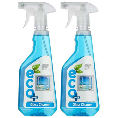 شیشه پاک کن ایکو مویست (Eco Moist) مدل Moist حجم 500 میلی لیتر بسته 2 عددی