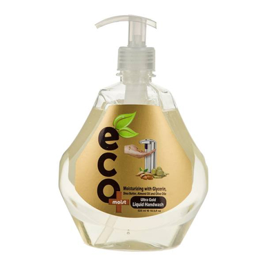 مایع دستشویی ایکو مویست (Eco Moist) مدل Ultra Gold حجم 525 میلی لیتر