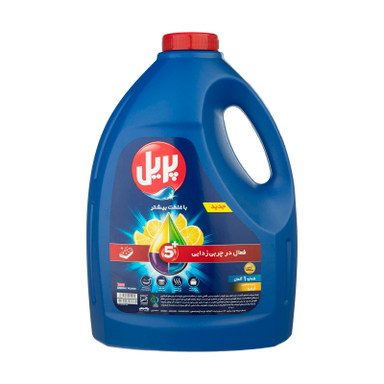 مایع ظرفشویی پریل مدل Lemon حجم 3750 میلی لیتر