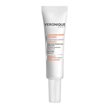 ضد آفتاب ضد لک ورونیک (Veronique) فاقد چربی با +SPF50 حجم 40 میلی لیتر